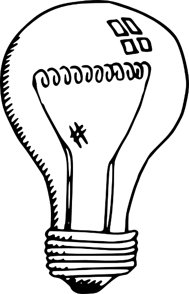 386x600 Free Lightbulb Clipart, 2 Pages Of Public Domain Clip Art