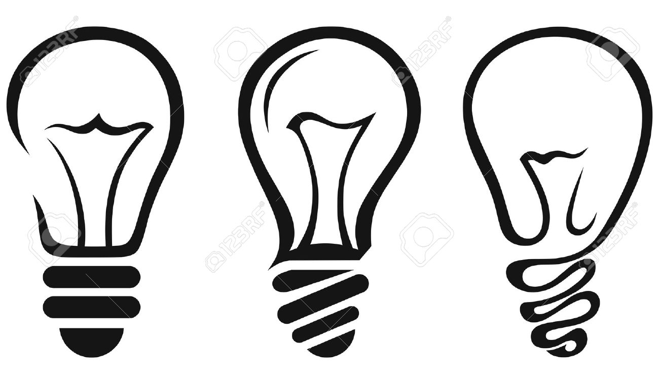1300x759 Light Bulb. Vector Royalty Free Cliparts, Vectors, And Stock