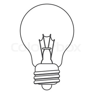 320x320 Light Bulb Vector Stock Vector Colourbox