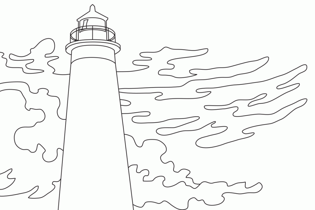 1100x733 Lighthouse Pattern