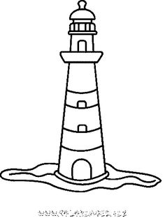 236x313 Coloring Pictures Of Lighthouse Kpc Embroidery