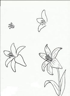 233x320 How To Draw A Lily Step By Step Drawing Tutorials With Pictures