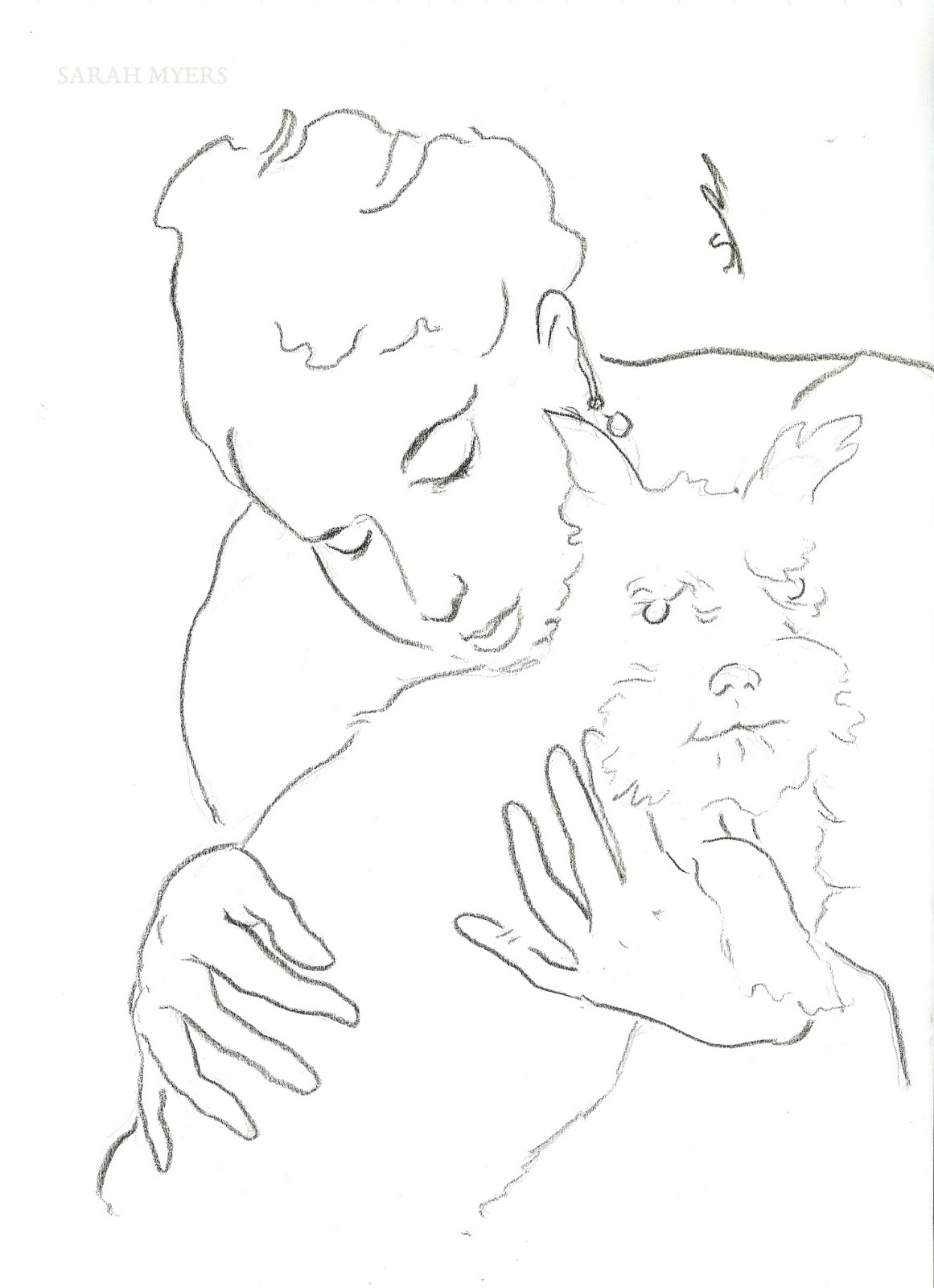 1161x1600 The Other Oeuvre Lady With A Small Dog