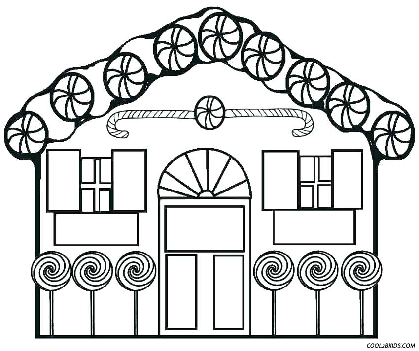 850x713 House Coloring Page Simple House Picture In Houses Coloring Page