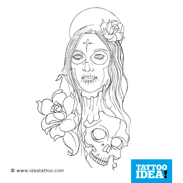 600x600 60 Famous Catrina Tattoos Designs And Sketches