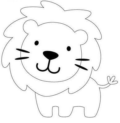 388x400 Gallery Cute And Easy Lion Drawings,