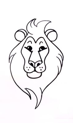 236x396 Drawn Cartoon Lion