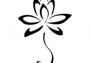 300x210 Simple Lotus Flower Tattoo Simple Lotus Flower Tattoo