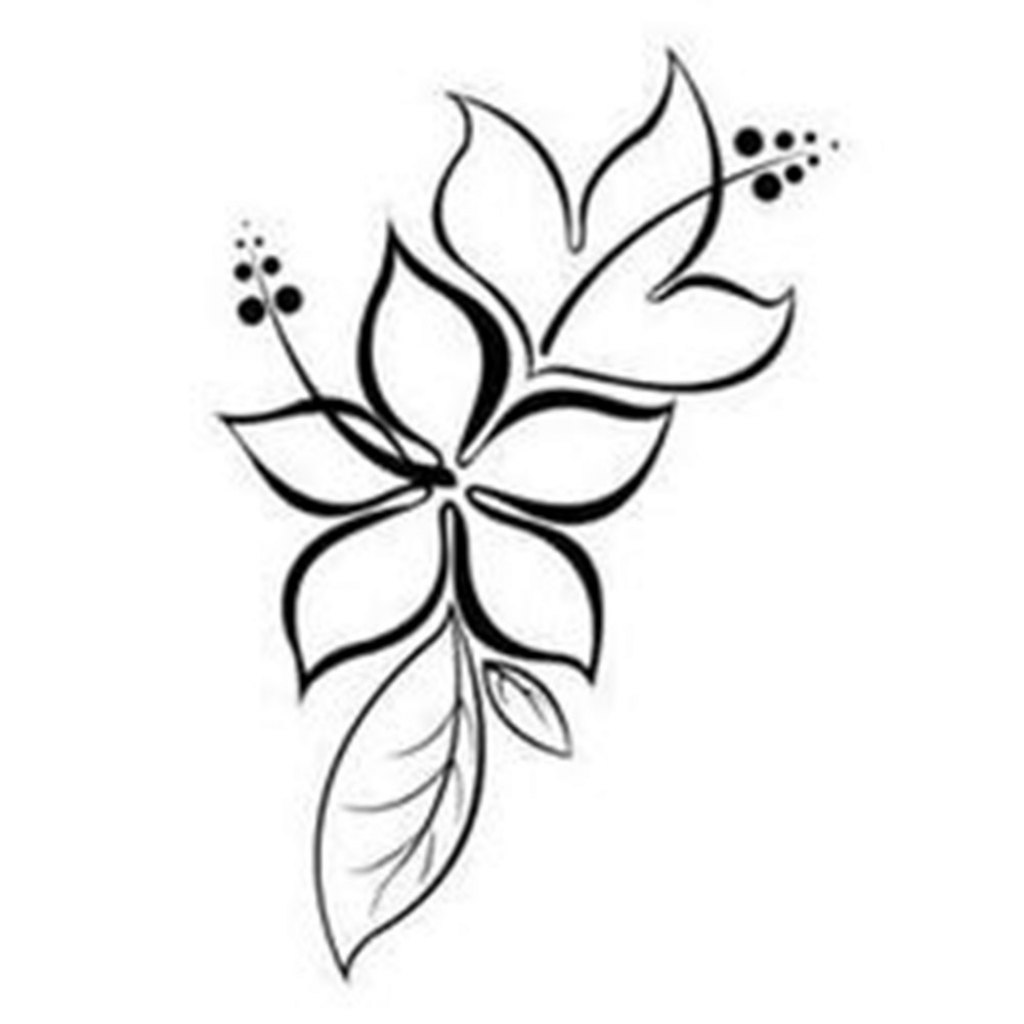 1024x1024 Flower Drawing Lotus Drawing A Simple Lotus Flower How To Draw