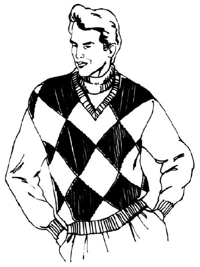 400x533 How To Draw People Man In A Casual Sweater Howstuffworks