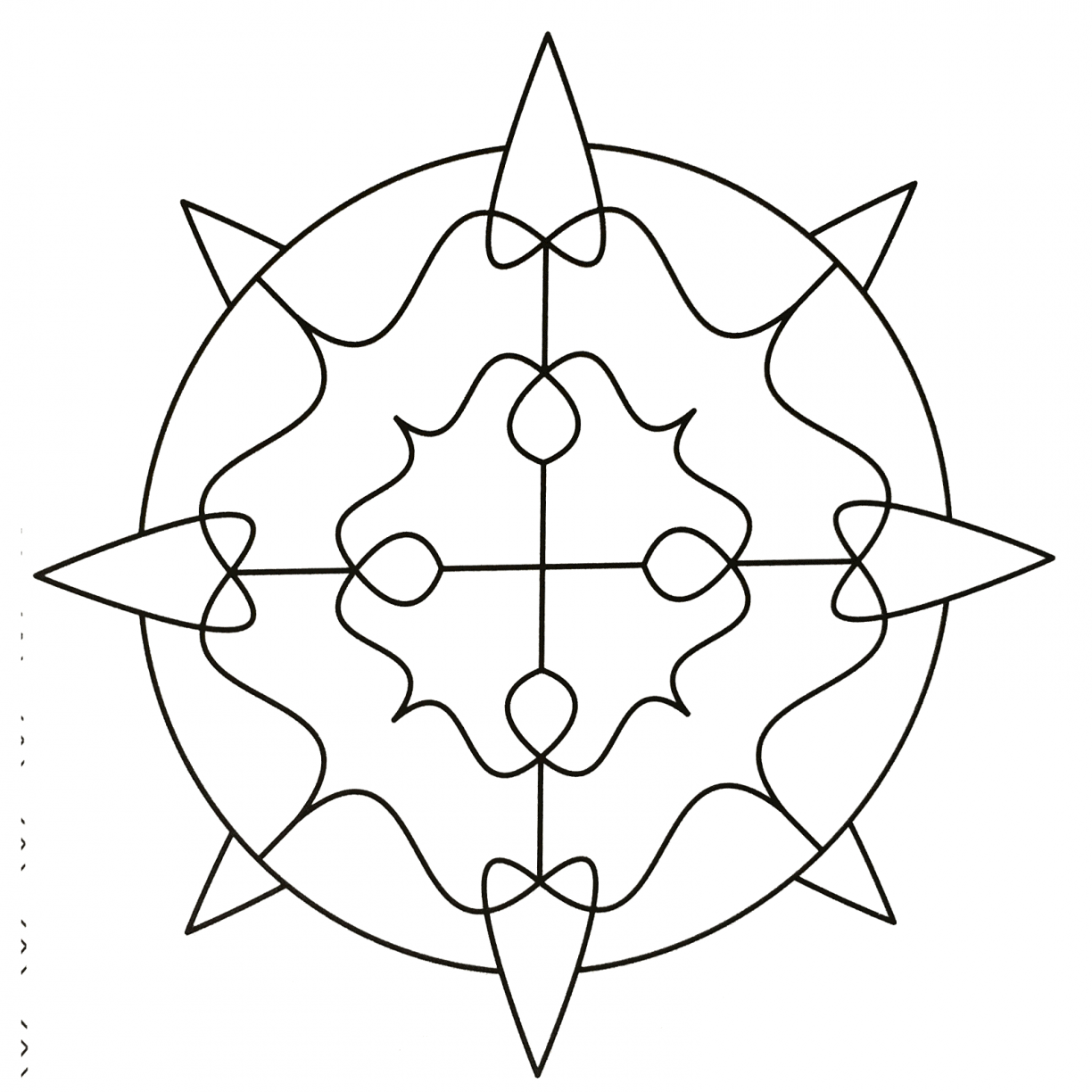 1224x1224 Simple Coloring Pages For Kids Just Sheet Book High Quality