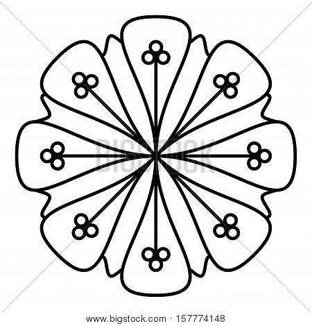 450x470 Simple Mandala Flower Design Vector Amp Photo Bigstock