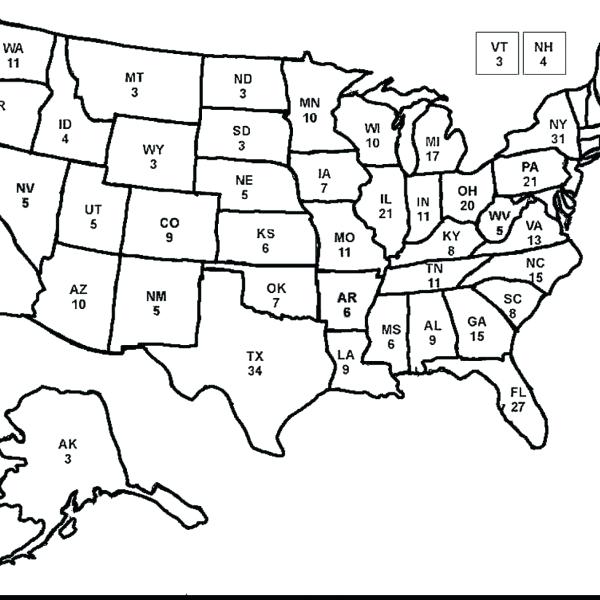 600x600 Simple Usa Coloring Pages Image Of The United States Map Page
