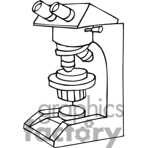 300x300 Simple Microscope Clipart Black And White Clipart Panda