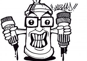 300x210 Graffiti Monster Simple How To Draw A One Eye Sticker Character