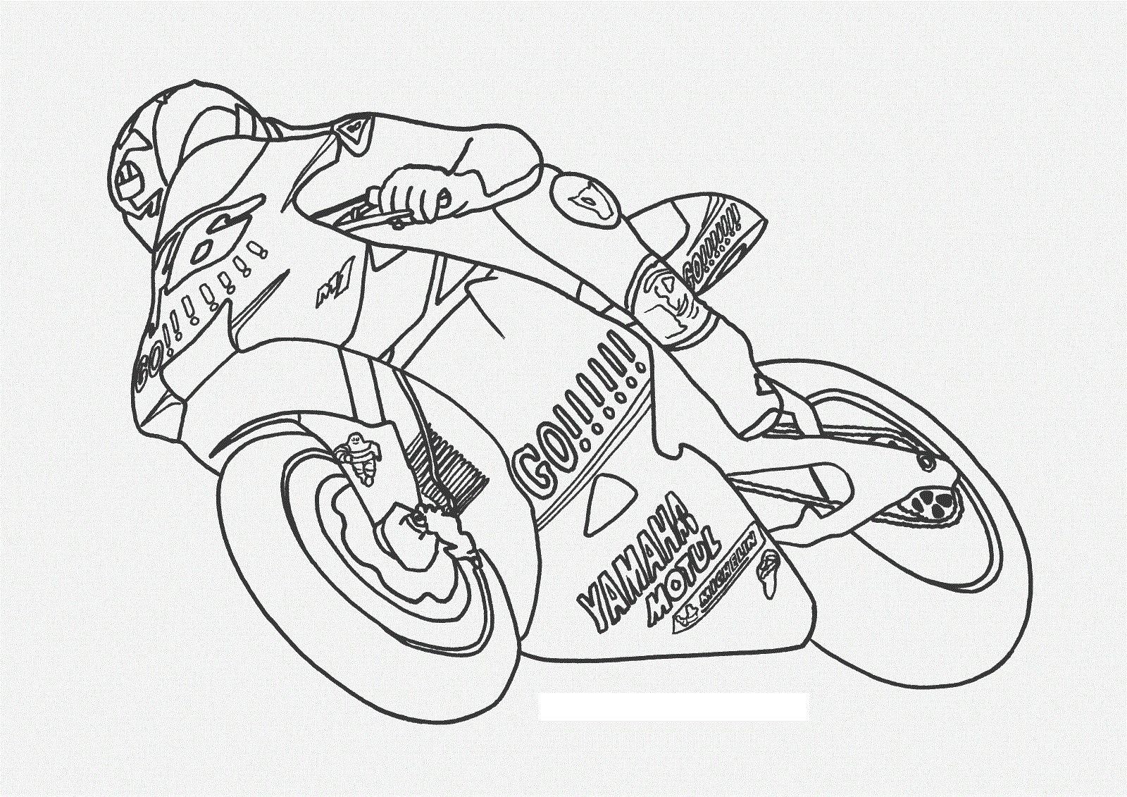 1600x1131 Free Printable Motorcycle Coloring Pages For Kids