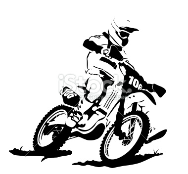 380x352 Motocross Illustration