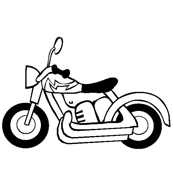 554x565 Simple Motorcycle Clipart 1 Nice Clip Art