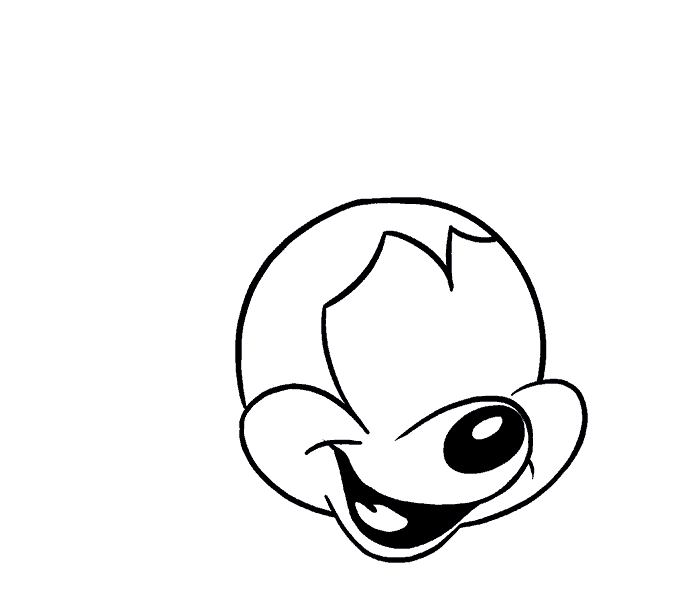 678x600 How To Draw Minnie Mouse In A Few Easy Steps Easy Drawing Guides