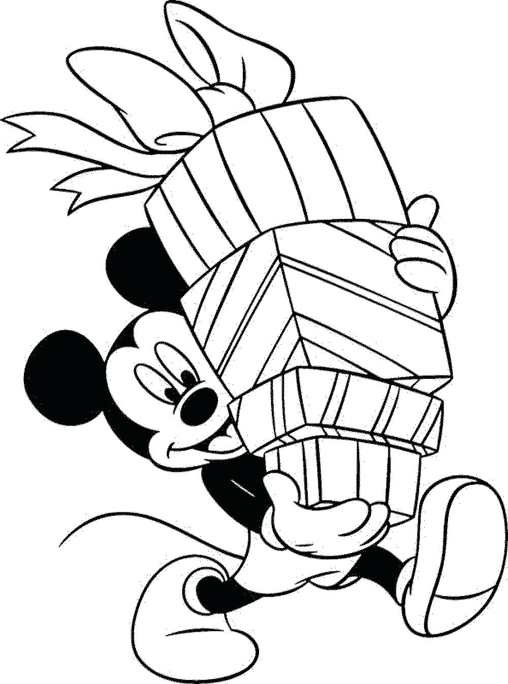 1000x1347 Coloring Mickey Christmas Coloring Pages Simple Mouse 2. Mickey