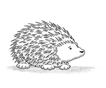 350x292 Multiple Post Hedgehog, Lady With Fan, Mushroom, Chess Creativeliz