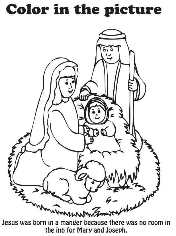 618x830 Nativity Coloring Coloring Pages Remarkable Nativity Scene Page