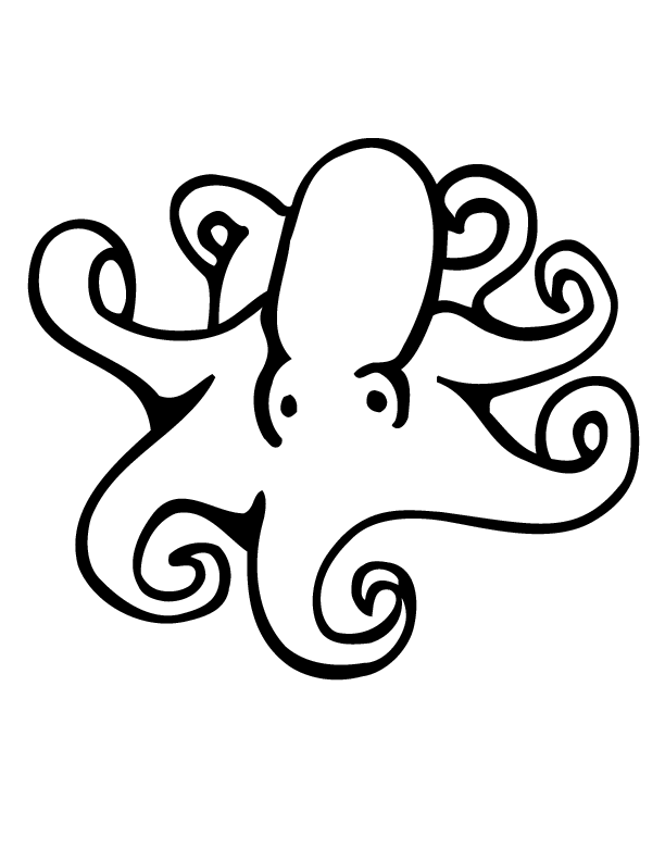 612x792 Octopus Pictures For Kids'0754