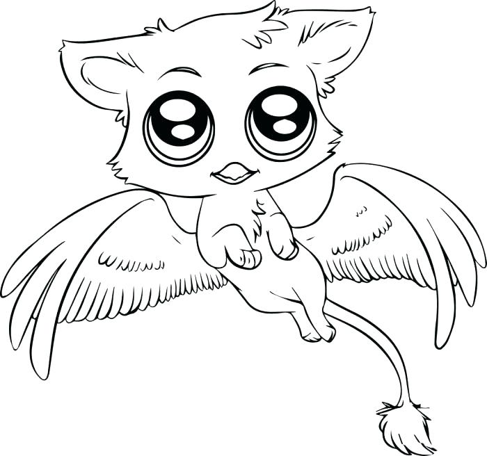 700x656 Simple Animal Coloring Pages