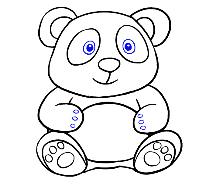 678x600 How To Draw A Cute Cartoon Panda In A Few Easy Steps Easy