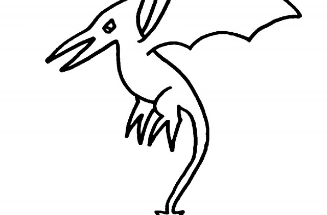 640x420 Tag For Easy Cute Dinosaur Drawing Simple Line Art Drawings