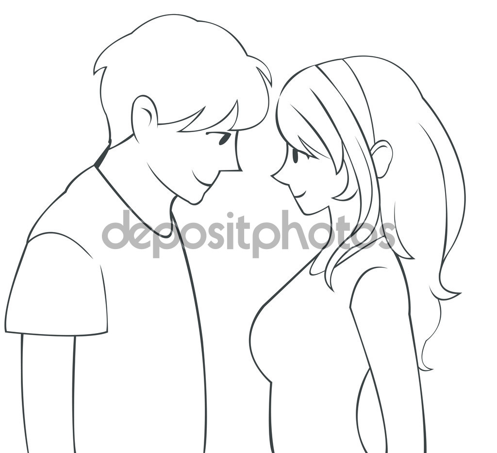 1024x933 Simple Cartoon Pencil Drawing