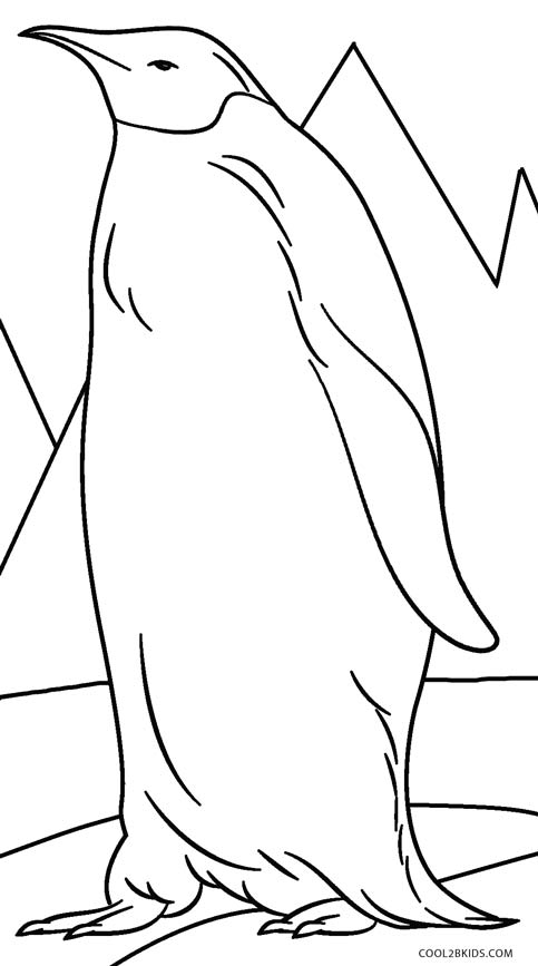 483x867 Printable Penguin Coloring Pages For Kids Cool2bkids