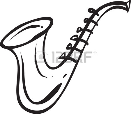 450x392 Vector Illustration Of Piano Musical Instrument In Black