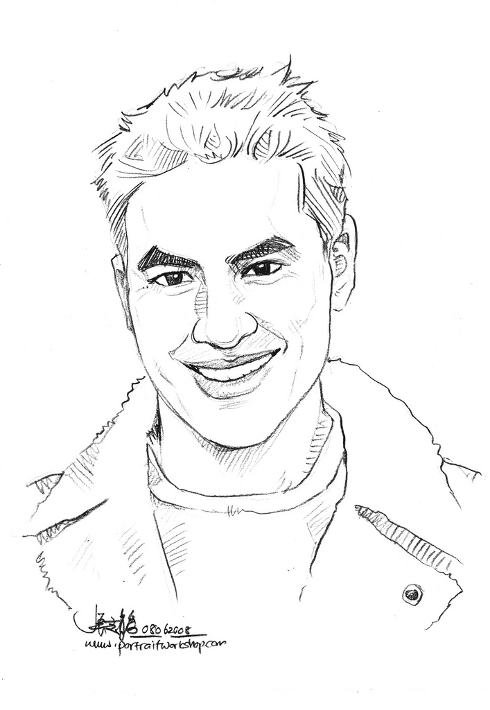 707x1024 Portraits In Pencil Simple Sketch Formul8 Nokia Book 20