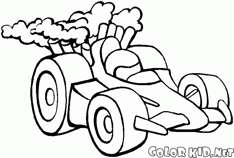 819x553 Race Car Coloring Pages Simple Free Printable Car Coloring Pages