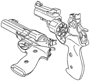 355x320 Contemporary Revolvers