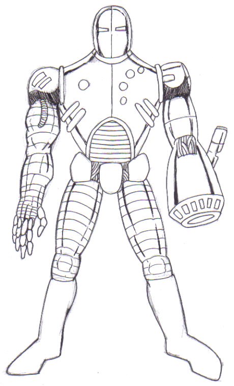 460x759 Drawing Fantasy Art How To Draw A Robot Hubpages