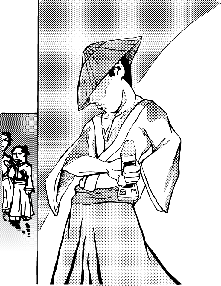 739x958 Samurai Drawings