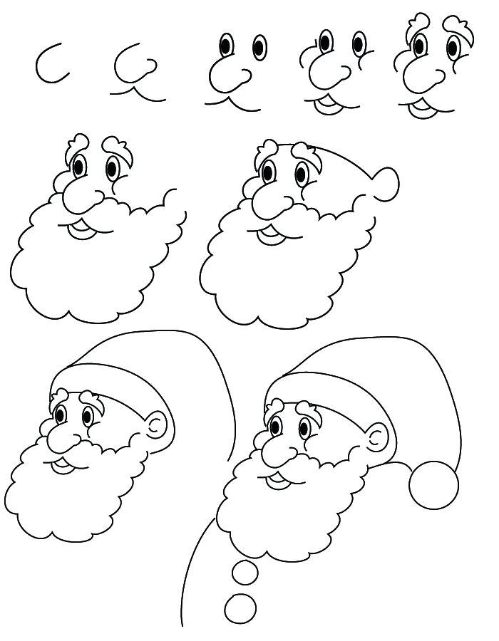 700x900 Santa Claus Drawing Affan