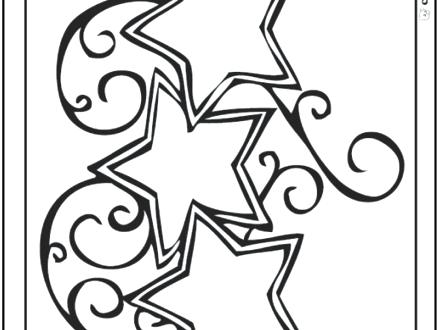 440x330 Shape Coloring Page Pages Of Simple Shapes Images Common