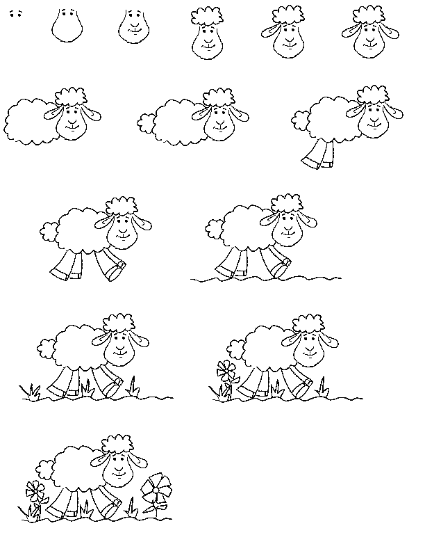 612x792 Cartoon Critters