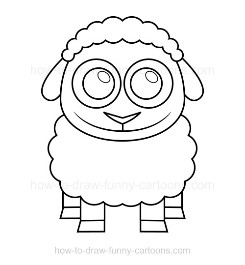 500x539 To Draw A Sheep