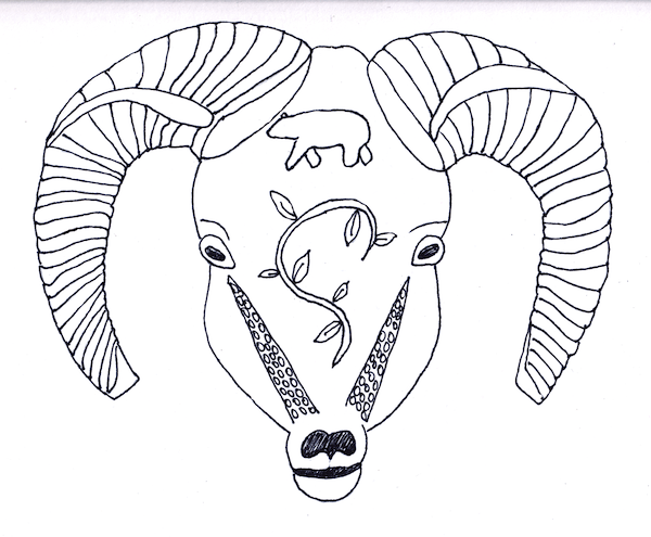 600x495 Drawing Lasgalen Arts