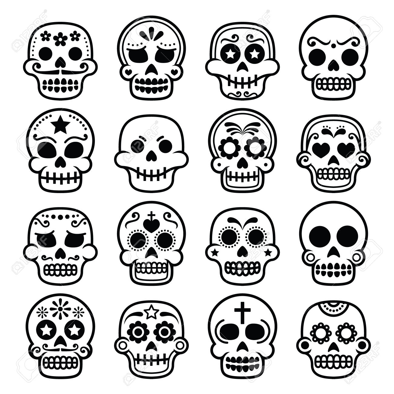 Simple Skull Side Drawing at GetDrawings | Free download