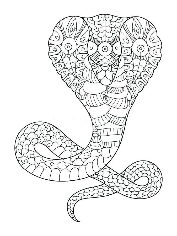 675x900 Snake Coloring Book Plus Simple Snake Drawing How To Draw A Black