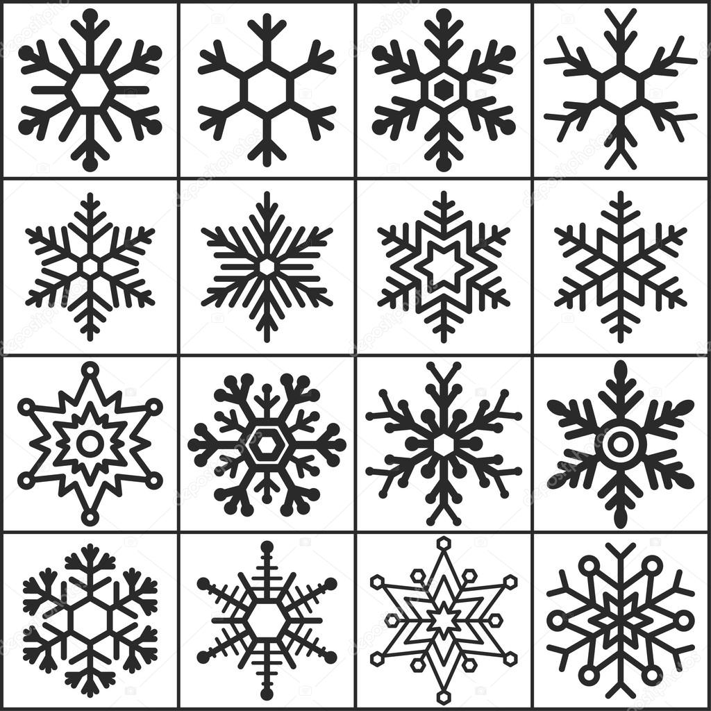 1024x1024 Set Of Flat Simple Web Icons Stock Vector Marina Ua