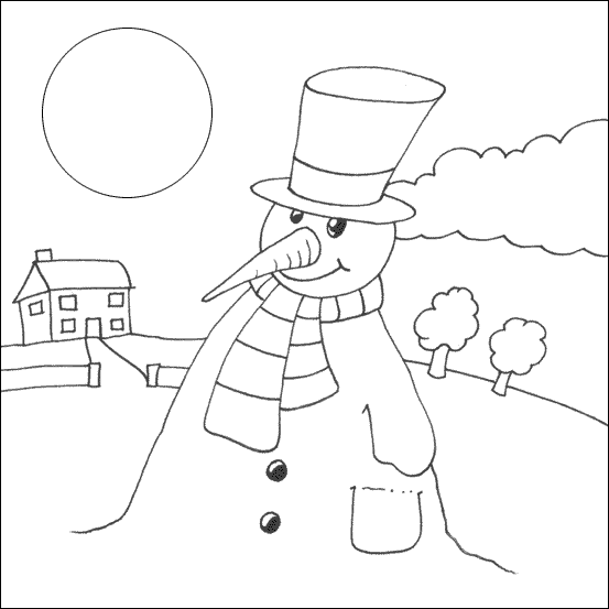 553x553 Colouring Picture