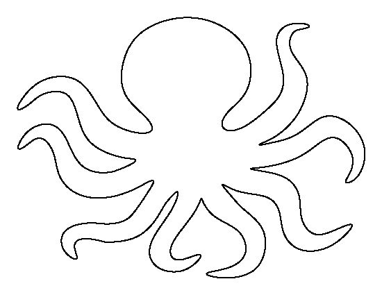 550x425 Octopus Head Clipart