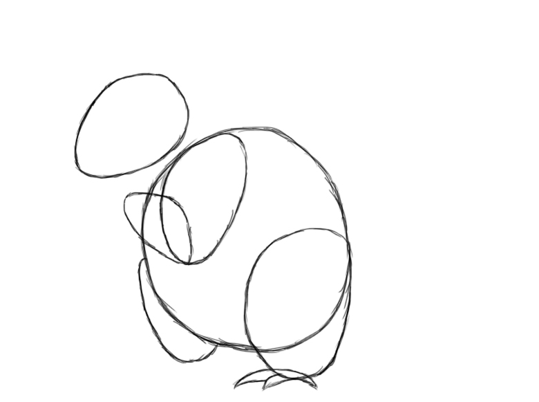 780x581 How To Draw A Squirrel