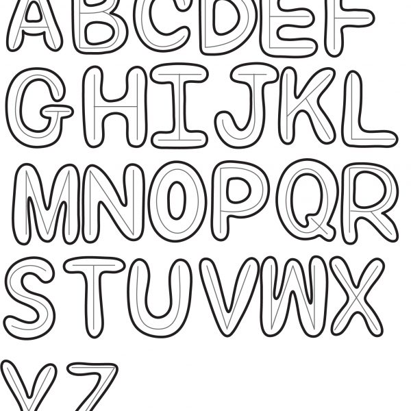 600x600 How To Draw Lettersspirational How To Draw Bubble Letters